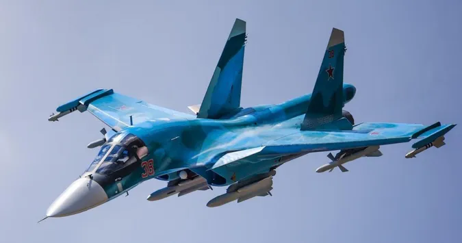 ППО на Харківщині збила москальський винищувач Су-34