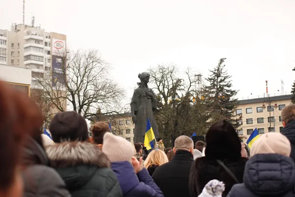 Тепер не просто формальність: як у Луцьку відзначали День Соборності (фото)