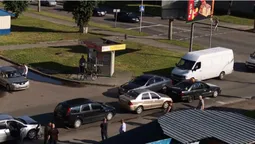 На перехресті Кравчука-Гордіюк – аварія: зіткнулися чотири автівки (фото)