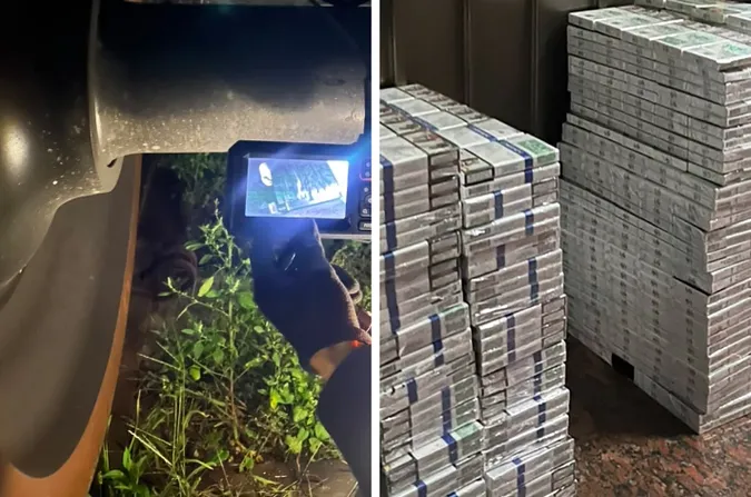 На Волині у колісних парах потяга знайшли 700 пачок контрабандних сигарет (фото)