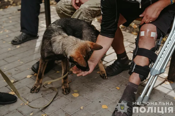На Волині собаки «лікували» поранених воїнів (фото)