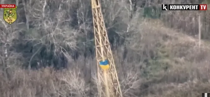 ЗСУ підняли український прапор на лівому березі Дніпра (відео)