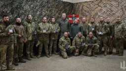 Волинських воїнів на передовій відвідав мер Києва (фото)