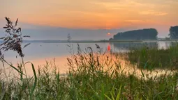 Світязь вкрився ранковим туманом: неймовірні кадри (фото)