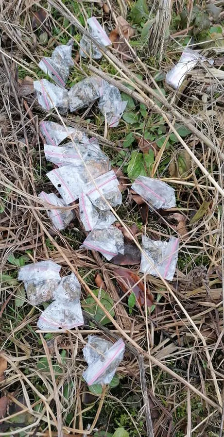 У луцькому парку знайшли близько 20 пакетів із марихуаною (фото)