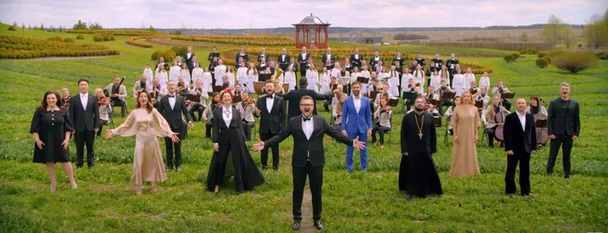 12 українських зірок разом заспівали «Христос Воскрес» (відео)
