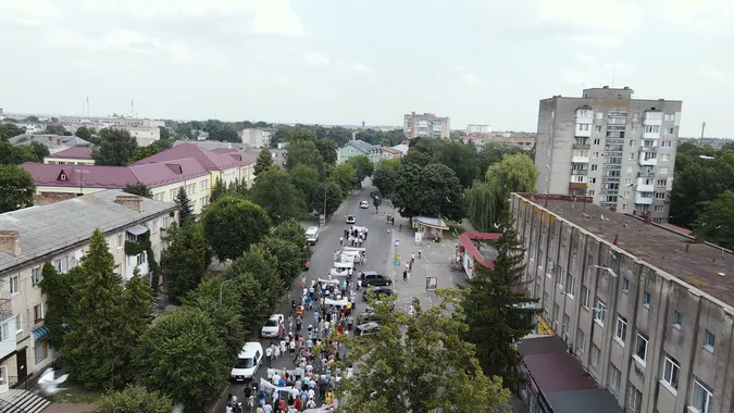 У Ковелі християни пройшлися ходою за традиційні сімейні цінності (відео)