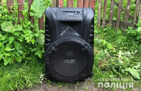 З будинку волинянина винесли акустичну систему (фото)