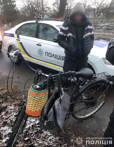 На Володимирщині чоловік вкрав велосипед у пенсіонерки