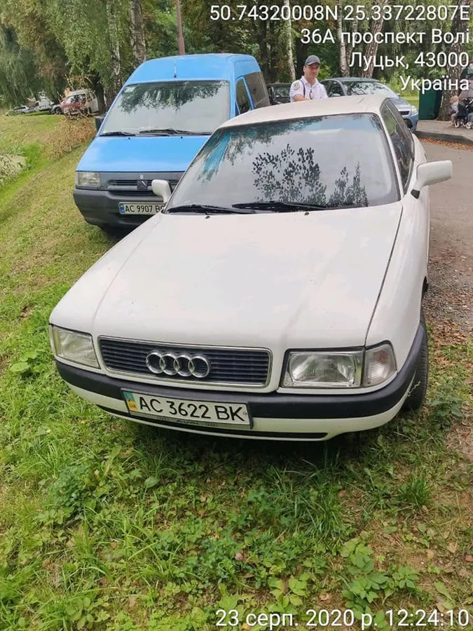 Припаркувалися на траві: відеокамери в луцькому парку «підловили» автохамів