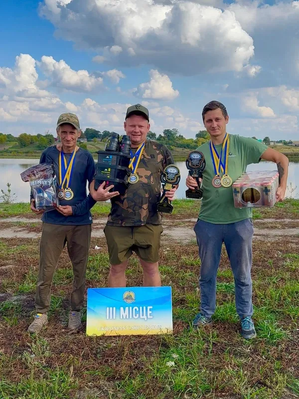 Короп-гігант на 16 кг став головним трофеєм: на чемпіонаті Волині зловили понад тонну риби (фото)