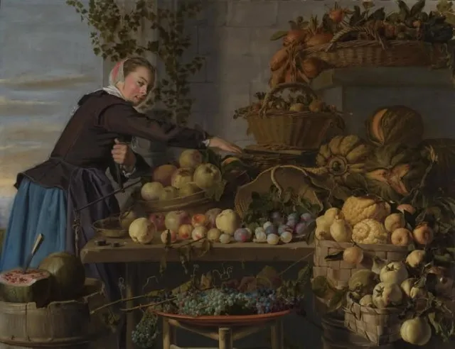 Франс Холс. Молода жінка і різноманіття фруктів, 1630 рік