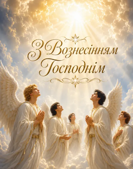 З Вознесінням Господнім: гарні листівки і теплі привітання