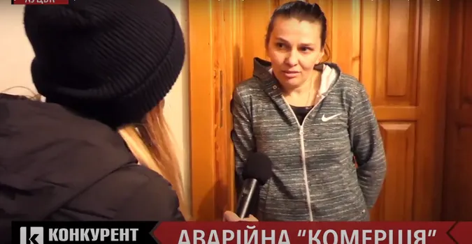 У Луцьку будинок “тріщить по швах”: люди звинувачують власників магазину на першому поверсі (відео)