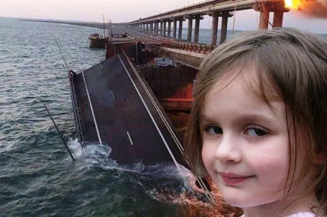 Вибух на Кримському мосту: «найсмачніші» меми з мережі (фото)
