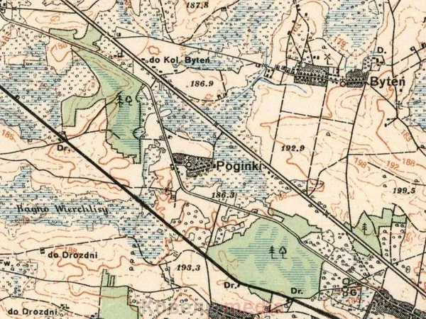 Карта за 1926 рік