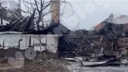 Згарище: що залишилося від готелю «Зустріч» під Луцьком після жахливої пожежі (відео)