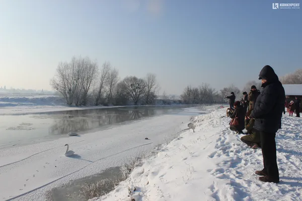 Льодохреща: як освячували воду і лучан (репортаж)