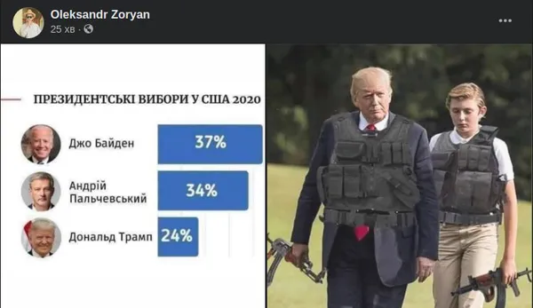 Трамп програє Пальчевському: українські меми про вибори у США (фото)