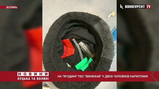 В «Ягодині» та «Устилузі» затримали чоловіків з наркотиками (фото, відео)