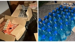 У двох волинянок конфіскували тисячі пачок сигарет та сотні літрів спирту (фото)