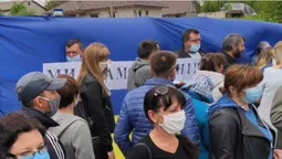 Жителі Заборольської ОТГ перекрили дорогу, бо не хочуть приєднуватися  до Луцька