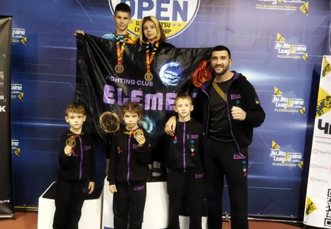Троє маленьких волинян здобули «золото» на чемпіонаті України з джиу-джитсу (фото)