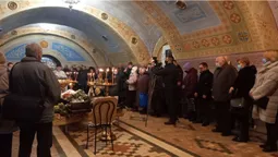У Луцьку прощаються зі скульптором Миколою Голованем (фото, відео)
