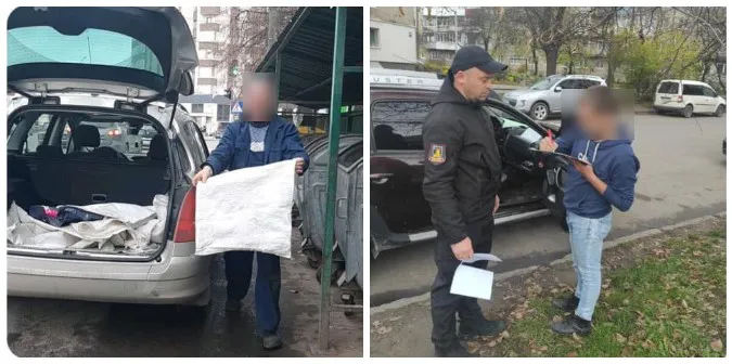 У Луцьку муніципали зловили двох «сміттєвих зозуль» (фото)