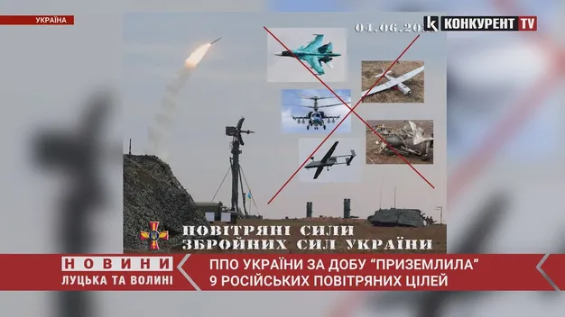 ППО за добу знищила 9 ворожих цілей окупантів (відео)