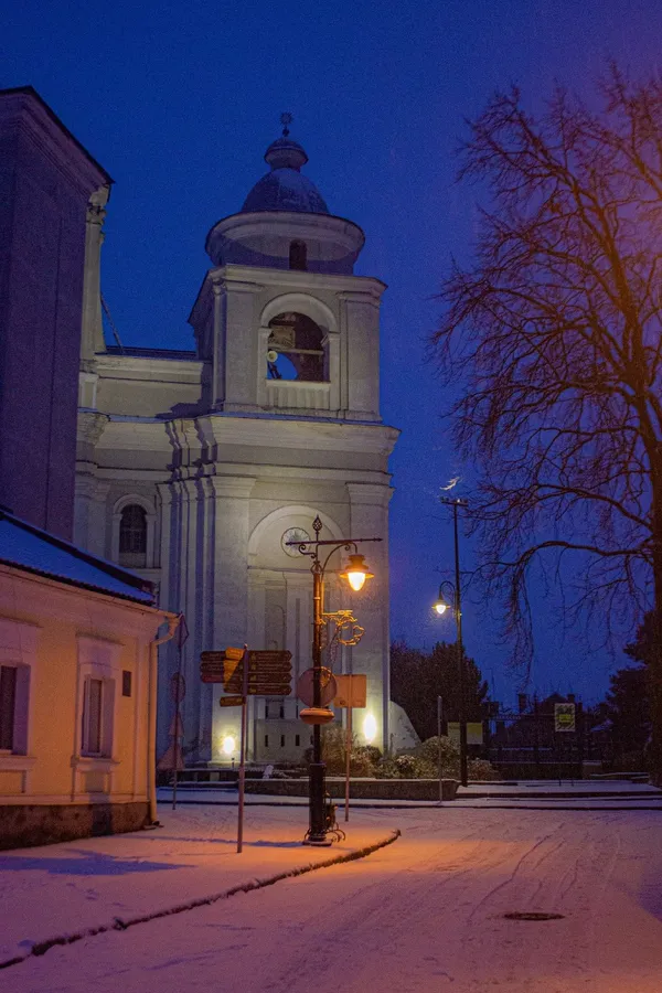Засніжений Луцький замок: показали неймовірні світлини фортеці (фото)