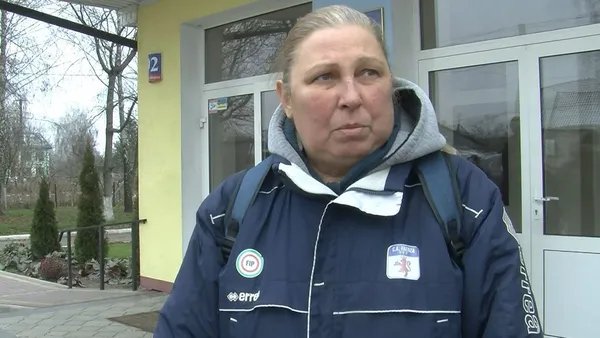 Мама загиблого захисника Лариса Приступа