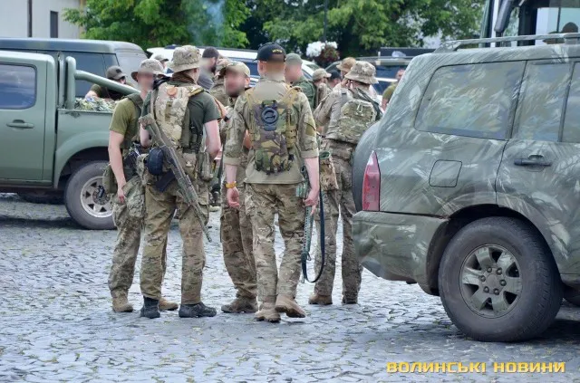 До Луцька на ротацію приїхали бійці ОЗСП «Любарт» (фото)