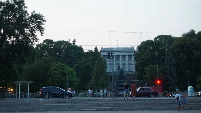 Вечірній Луцьк після спекотного літнього дня (фото)