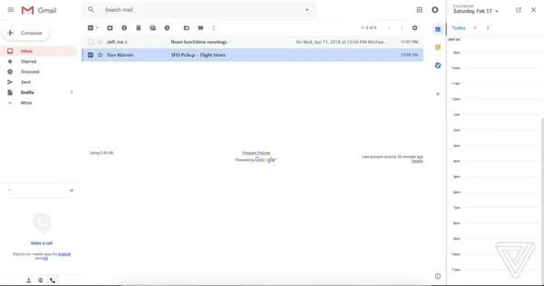 Google змінить дизайн Gmail (фото)