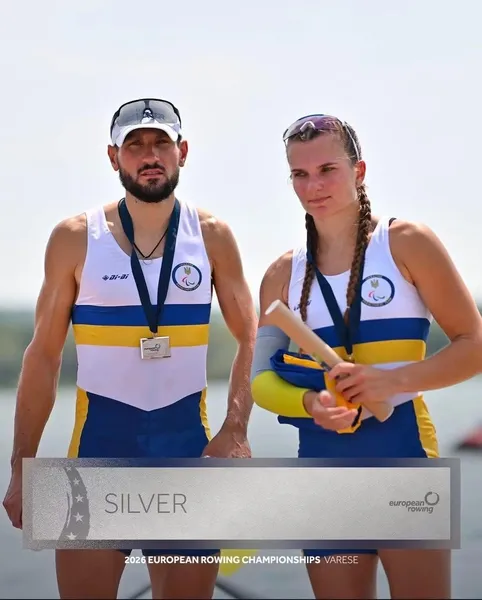 Волинські паравеслувальники стали срібними призерами чемпіонату Європи (фото)