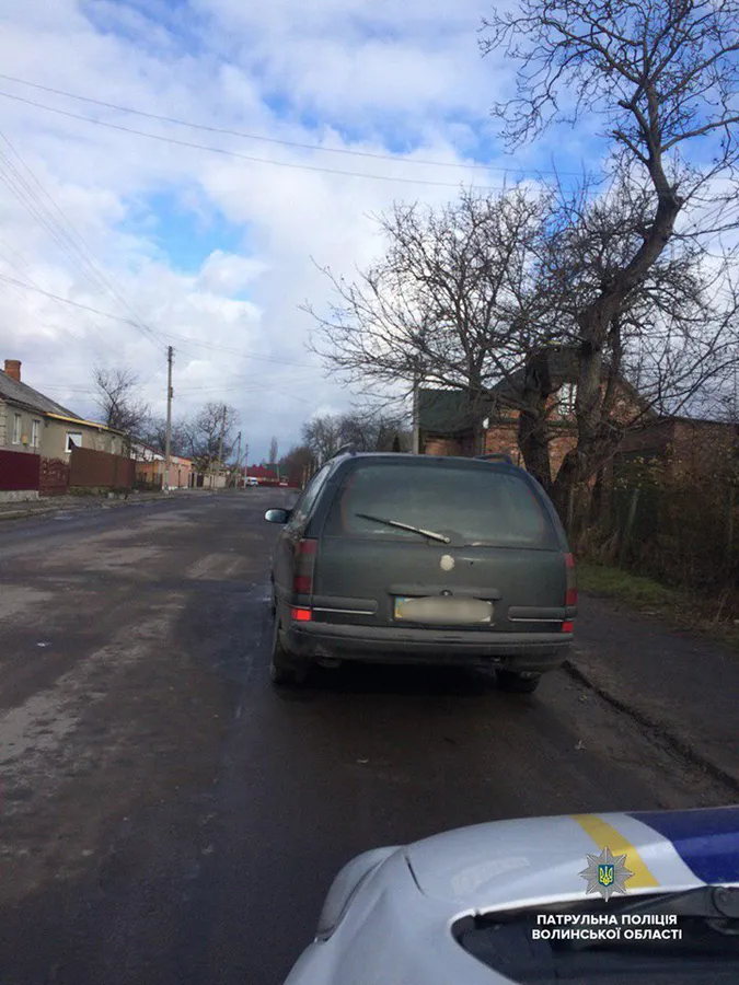 На Волині затримали «автомобіль-двійник»