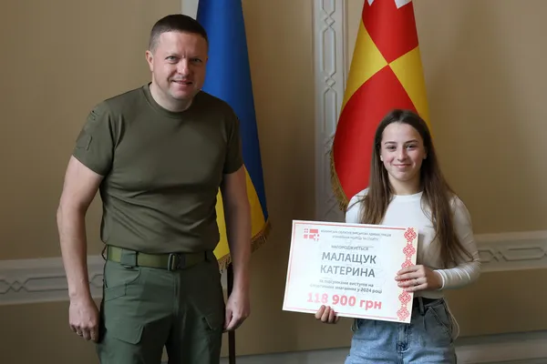 Іван Рудницький нагородив найкращих спортсменів Волині (фото)