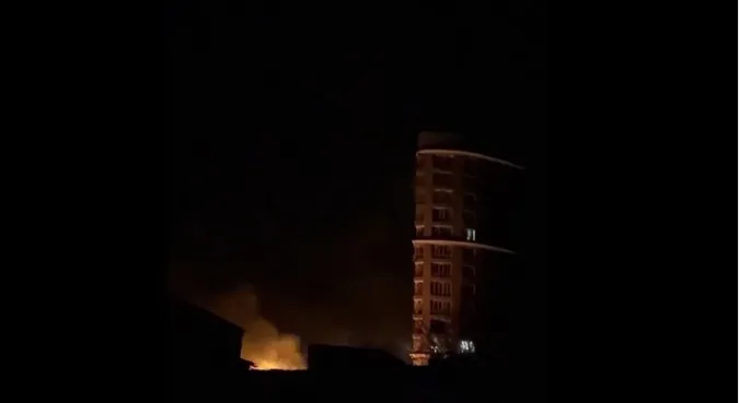 У Харкові горить обласна прокуратура
