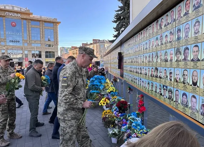 Прикордонники Західного кордону вшанували пам'ять полеглих Героїв (фото)