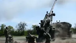 Гаубиці Caesar вже на передовій. Залужний показав ефектне відео