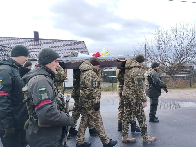 На Волині прощались  із захисником Віктором Сіжуком (фото)