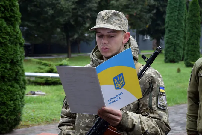 На Волині майбутні прикордонники склали присягу українському народові