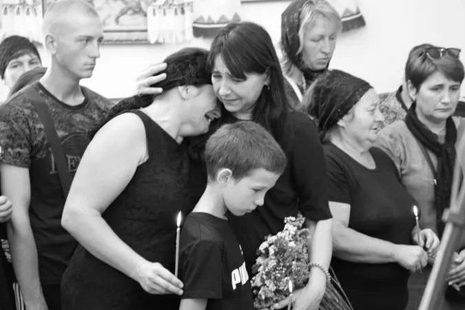 Під Луцьком попрощалися із загиблим на Донеччині Юрієм Крисюком (фото)