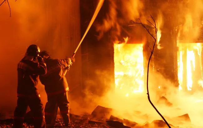 У Старій Вижівці горіла котельня
