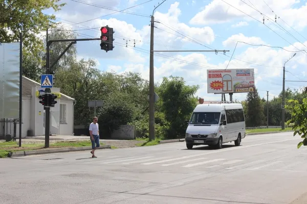 У Луцьку з'явився новий світлофор
