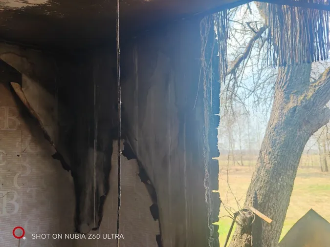 На Волині згоріла хата, де молилися прихожани УПЦ «МП» (фото)