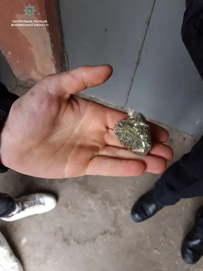 У Луцьку патрульні затримали чоловіків з наркотиками