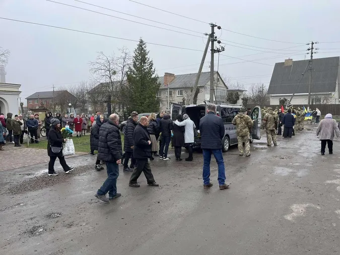 У Ківерцях попрощались з загиблим Героєм Олександром Косарєвим (фото)