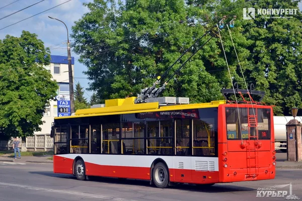 Луцький «Богдан» продемонстрував нові тролейбуси для Одеси